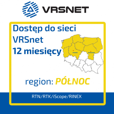 Subskrypcja na północną część Polski VRSnet