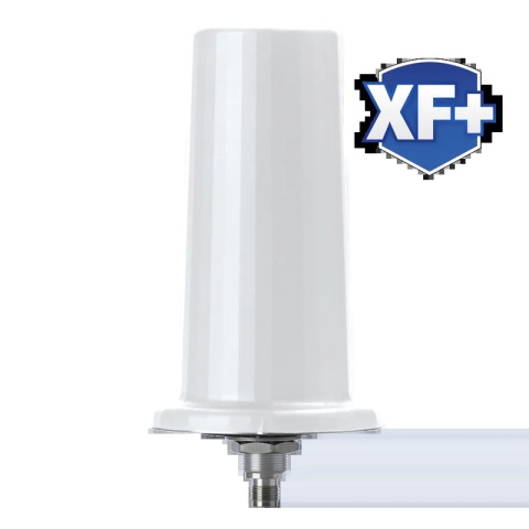 AJ979XF+-MAR-01 Morska Antena Anti-Jamming, pełnozakresowa (GPS L1/L2/L5/L6) LNA 40 dB, złącze TNC-f, filtr XF+, filtr morski