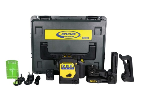 Laser krzyżowy Spectra Precision LT360G – zielona wiązka, kalibracja, 8h pracy