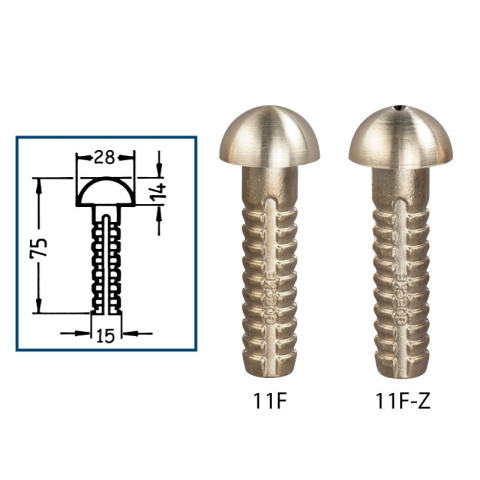 Reper wysokościowy 11F-Z 7,5cm z centrem 3 x 5 mm Reper wysokościowy 11F-Z 7,5cm z centrem 3 x 5 mm