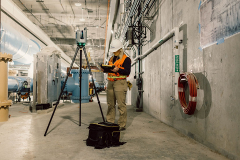 Skaner laserowy 3D Trimble X9 - inwentaryzacja budynków, skanowanie pomieszczeń Skaner laserowy 3D Trimble X9 - inwentaryzacja budynków, skanowanie pomieszczeń