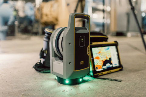 Skaner laserowy 3D Trimble X9 - inwentaryzacja budynków, skanowanie pomieszczeń Skaner laserowy 3D Trimble X9 - inwentaryzacja budynków, skanowanie pomieszczeń