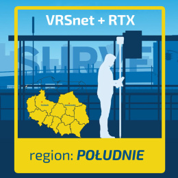 Subskrypcja na południową część Polski VRSnet + RTX