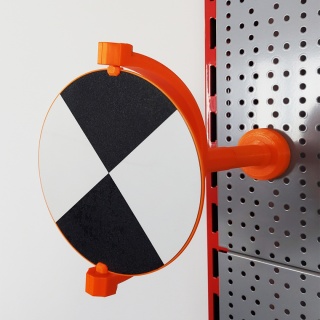 Tarczka celownicza obrotowa do skanerów laserowych, target do skanerów - 1 sztuka