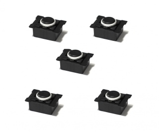 Zatrzaski do łaty FORGEO - 5 sztuk