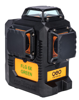 Zielony laser krzyżowy płaszczyznowy Geofennel 3x360 FLG 6X green