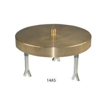 Punkt pomiarowy z wymuszonym centrem pod instrumenty geodezyjne 14AS