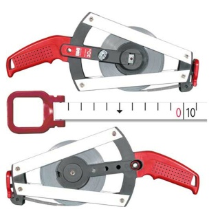 Ruletka BMI WEISSLACK, ERGOLINE 50m bez ROZBIEGÓWKI 'cm'