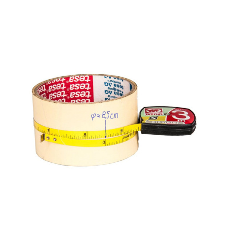 TAŚMA do pomiaru średnicy 3m/9mm