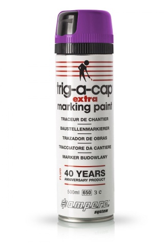 Farba geodezyjna Ampere EXTRA Fluo Fioletowy