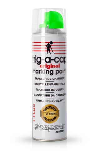 Farba geodezyjna Ampere Fluo TRIG-A-CAP ORIGINAL Zielony